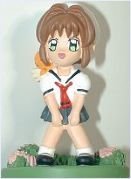 Kero-chan, Kinomoto Sakura (Summer School Uniform), Card Captor Sakura, Banpresto, Pre-Painted